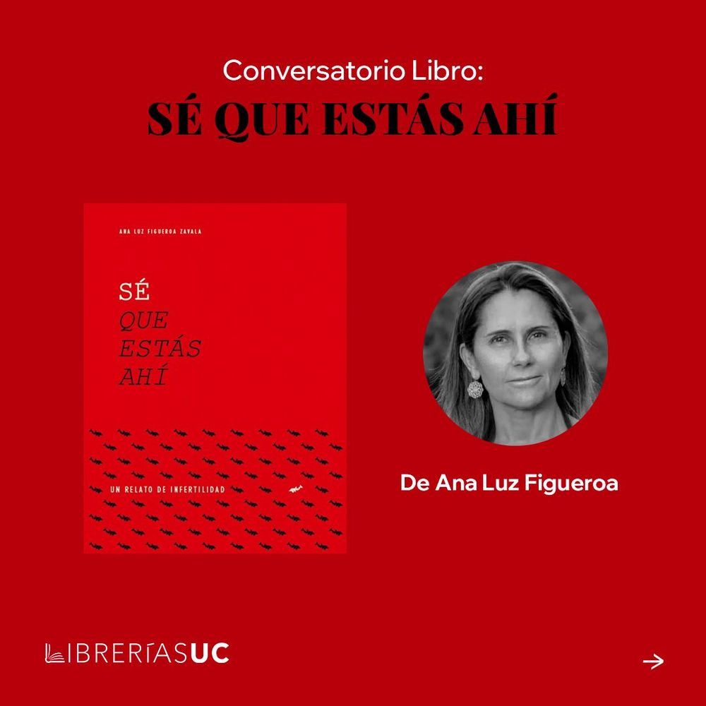 Portada del libro Sé que estás ahí y imagen de Ana Luz Figueroa