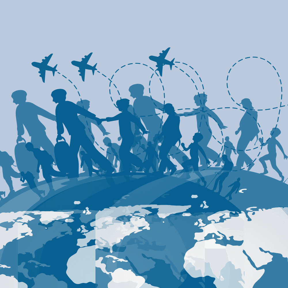 Gráfica conversatorio MIgración y Teología