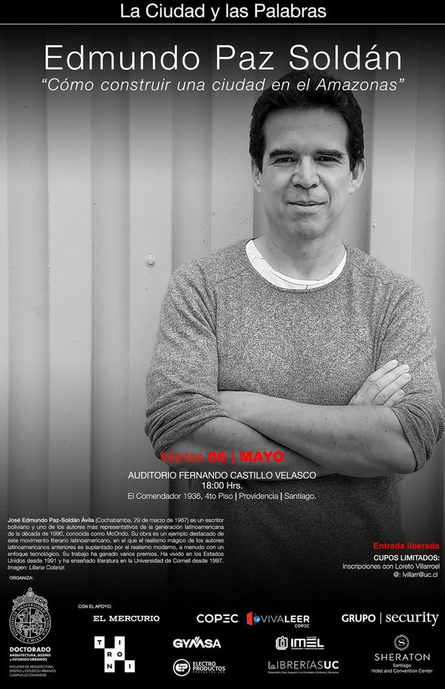 Conferencia Edmundo Paz Soldán