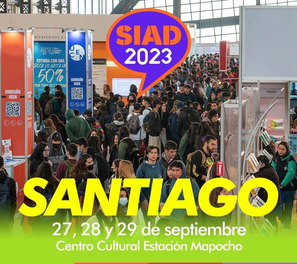 Afiche de SIAD 2023 - Santiago