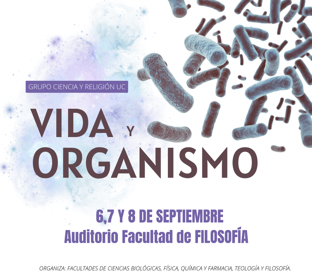 Afiche Workshop: Vida y organismo