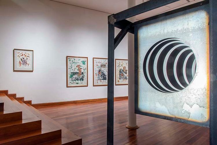 Imagen de la obra del artista Benjamín Ossa en MAVI UC.