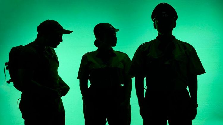 Obra teatral Estampida Humana