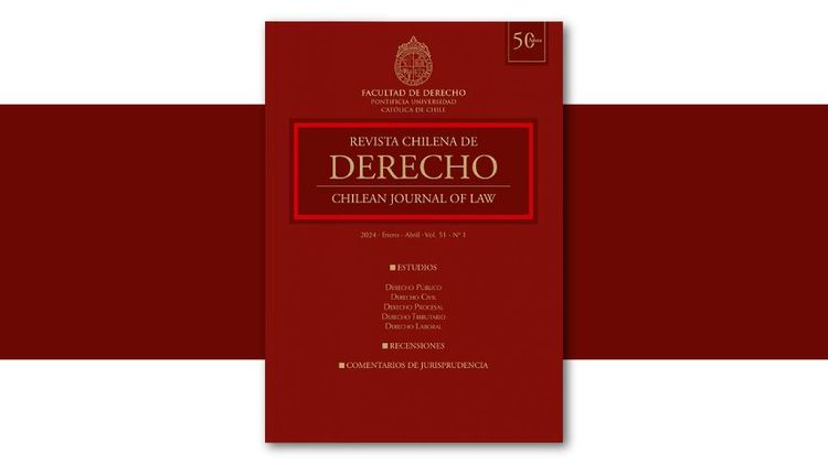 Foto de libro de la Revista Chilena de Derecho