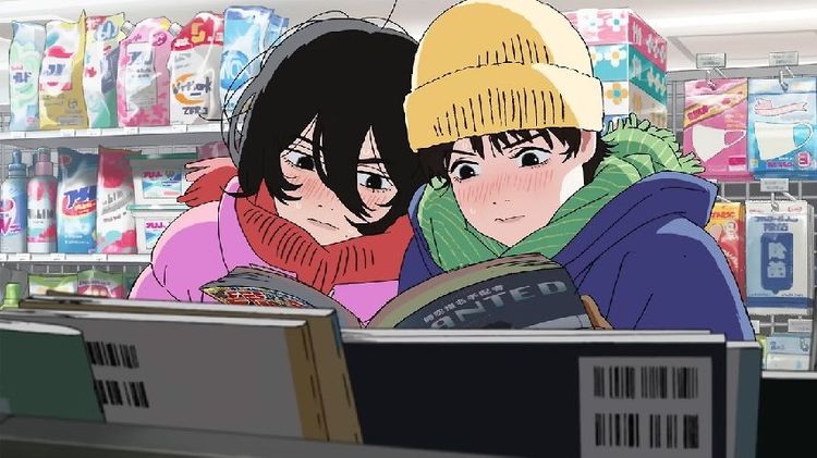 Imagen de la película de anime,"look back".