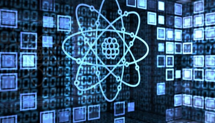 ilustración de un átomo