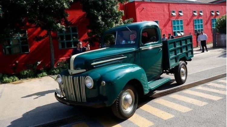 Camioneta de San Alberto Hurtado