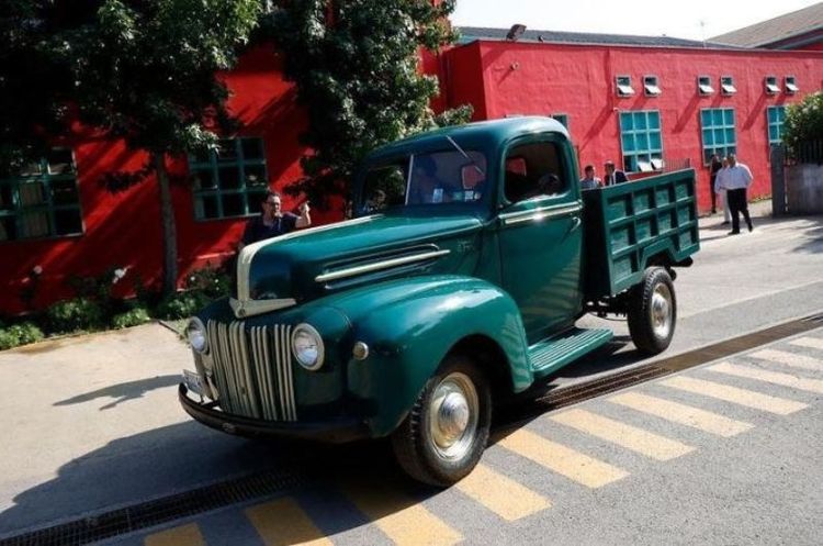 Camioneta de San Alberto Hurtado