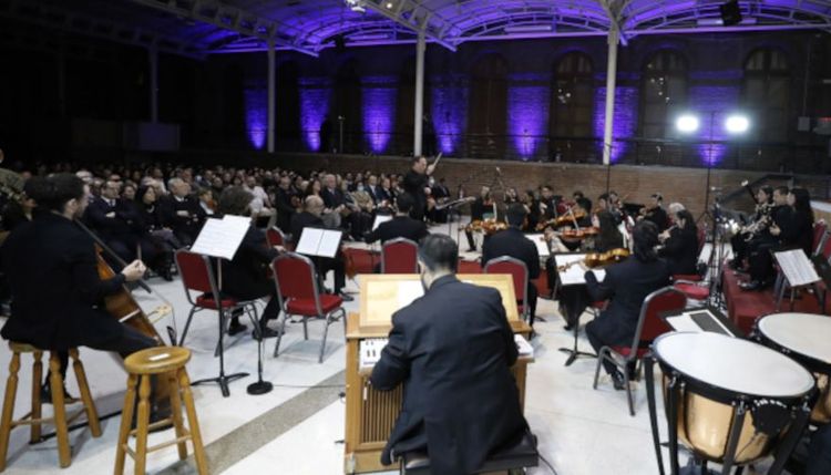 Imagen del Concierto Aniversario UC 2023. Foto: Música UC.