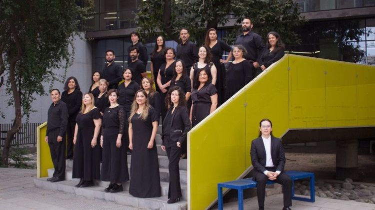 Coro Polifónico de Rancagua. Foto: Benjamín Acevedo.