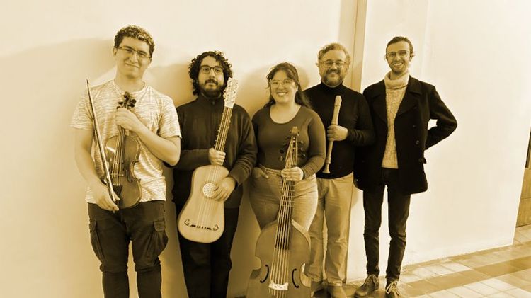 Ensamble Barroco Alumni Música UC. Foto: María Canelo.