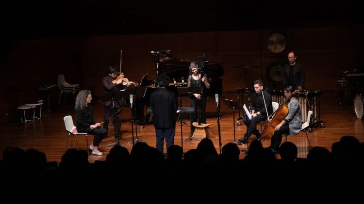 Ensamble Taller Música Contemporánea, que dirige Pablo Aranda.