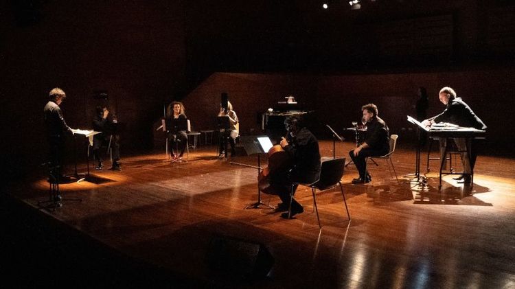 Ensamble Taller de Música Contemporánea. Foto: Música UC.