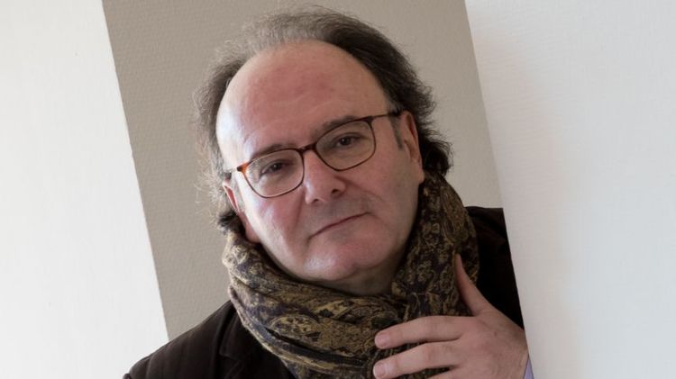 Premio Nacional de Música 2000 de España, José Manuel López López (1956) es un prolífico y requerido compositor nacido en España y radicado en Francia. Foto: Rafa Martín-Auditorio Nacional de Música de España.