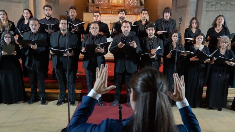 Sebastián Inostroza, en un concierto previo. Foto: Música UC.