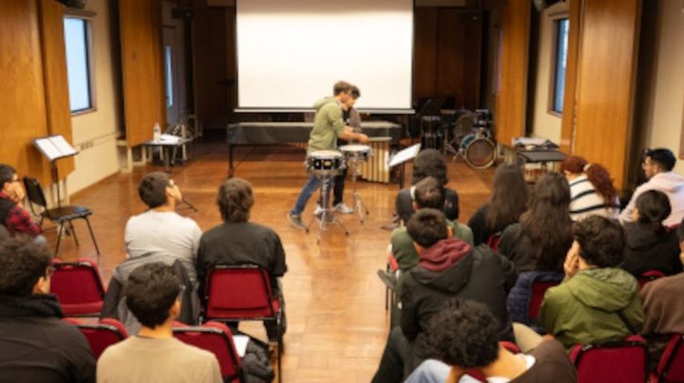 Cátedra de Percusión Música UC.