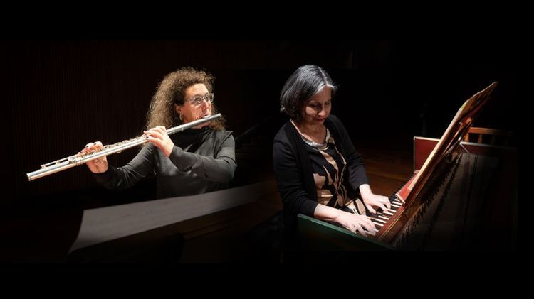 Karina Fischer y Verónica Sierralta. Foto: Música UC.