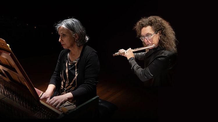 Verónica Sierralta y Karina Fischer. Foto: Música UC.