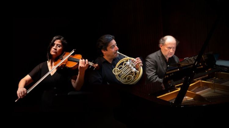 Oriana Silva, Ricardo Aguilera y Luis Alberto Latorre.