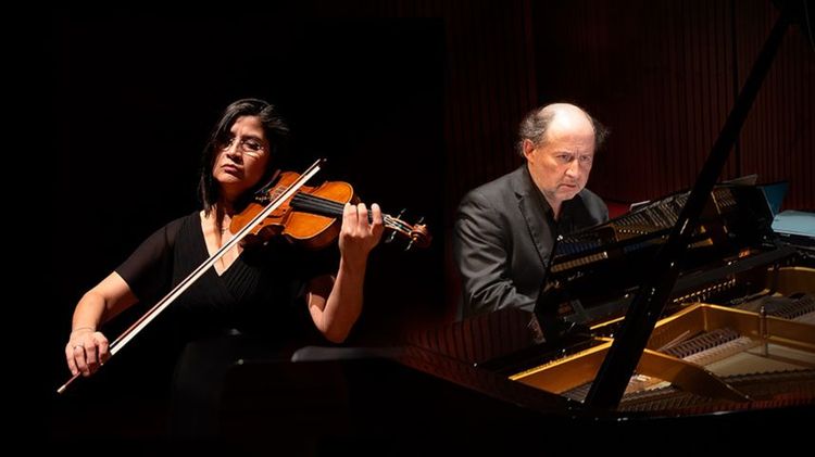 Oriana Silva y Luis Alberto Latorre.