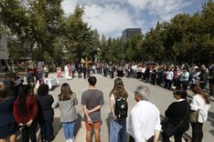 Círculo formado por personas