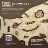 Gráfica seminario comida  cristianismo e identidad