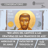 gráfica conversatorio icono san fco de asís